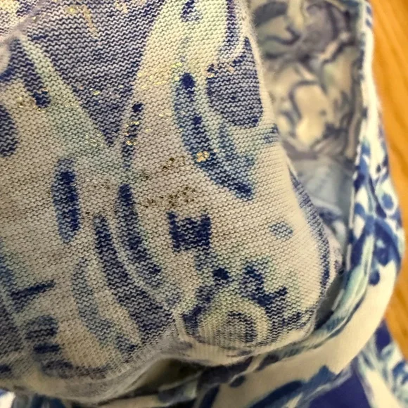 Lilly Pulitzer Mommy & Me blouse XS + romper 5-6 years - Picture 3 of 3